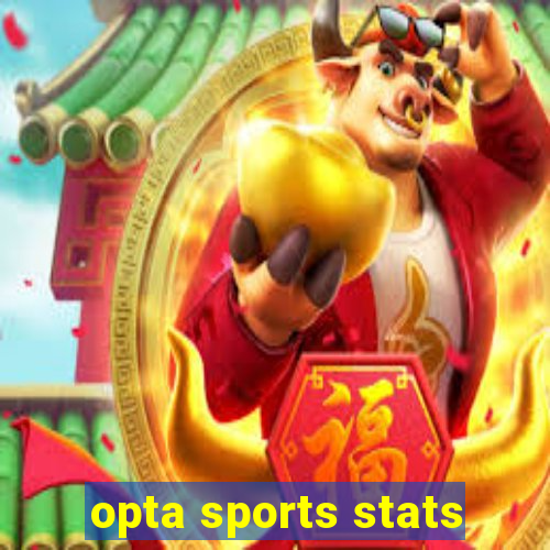 opta sports stats